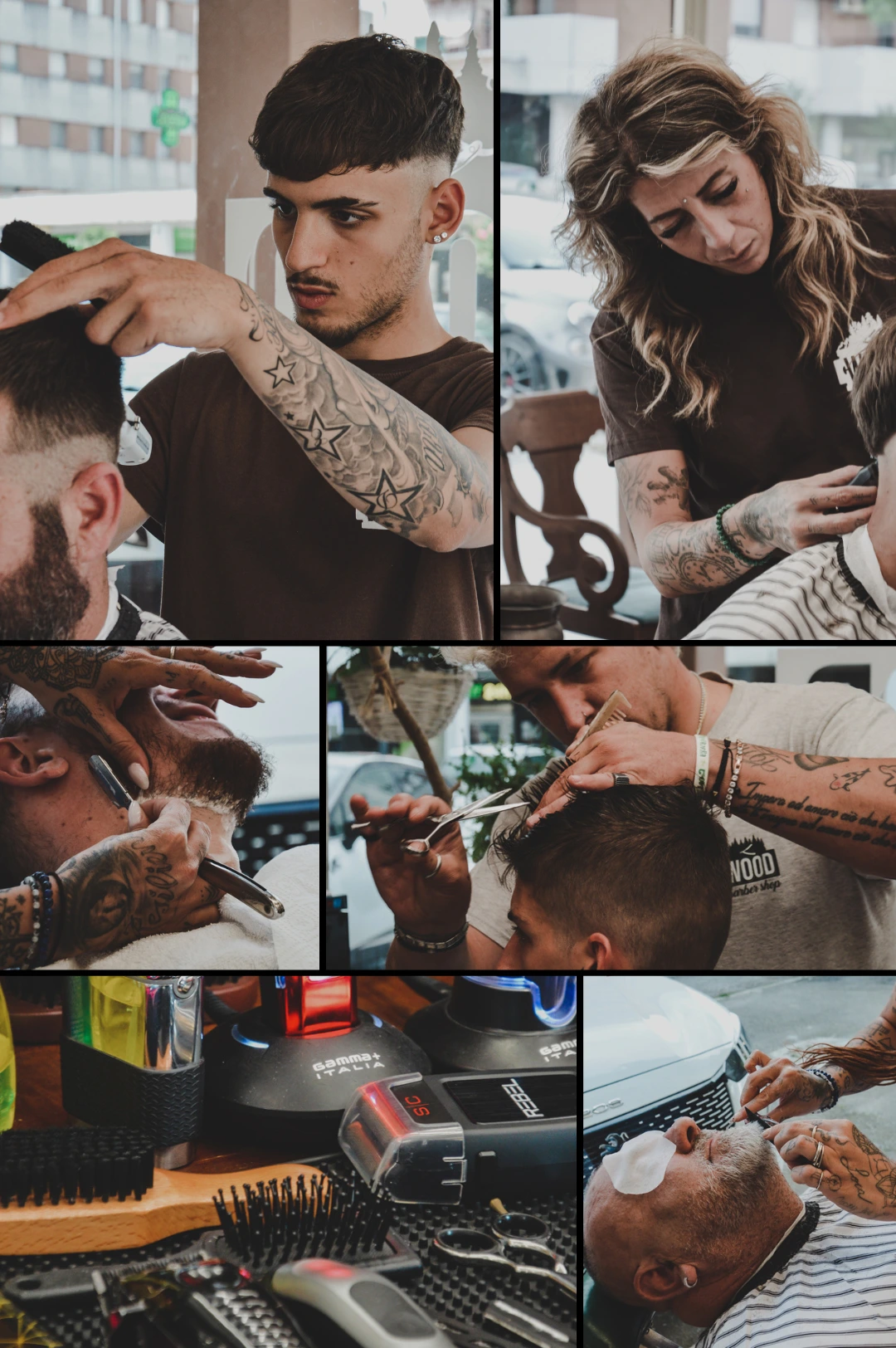 Wood Barber shop Spinea